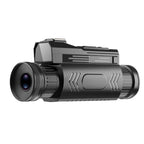 4K HD WiFi Night Vision Monocular 28X Zoom 64MP Infrared Hunting Telescope With No-Glow Recording & Animal Call Simulator, Standard, 4 In 1 Set