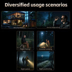 4K HD WiFi Night Vision Monocular 28X Zoom 64MP Infrared Hunting Telescope With No-Glow Recording & Animal Call Simulator, Standard, 4 In 1 Set