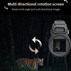4K HD WiFi Night Vision Monocular 28X Zoom 64MP Infrared Hunting Telescope With No-Glow Recording & Animal Call Simulator, Standard, 4 In 1 Set