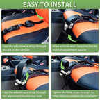 Pregnancy Safety Belt Anti-strangulation Belly-supporting Seat Anchor