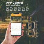 4K 4G Outdoor Tracking Camera With Remote Mobile Control, Supports FTP/SMTP/APP, HC-960Ultra-Li