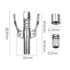 Car Electric/Pneumatic Pliers High-pressure Grease Nozzles, Double-handle Nozzle