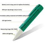 Non-Contact Portable Electrical Tester Pen With LED Zero Ground Wire Testing Tool, ProsKit NT-306