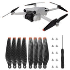 For DJI Mini 3 Pro/4 Pro 6030F Carbon Fiber Noise-reducing Propellers, For Mini 4 Pro/Mini 3 Pro 8pcs