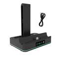For Nintendo Switch 2 & Joy-Con Controllers KJH Charging Dock With Ambient Lighting, PG-SW2130 White, PG-SW2130 Black