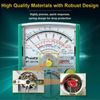Analog Multimeter 26 Range Misoperation-Proof Burn-Proof Electrical Meter, ProsKit MT-2017N