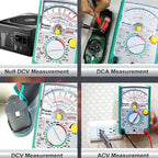 Analog Multimeter 26 Range Misoperation-Proof Burn-Proof Electrical Meter, ProsKit MT-2017N