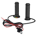 WUPP Rainbow Light Heated Motorcycle Handlebar Grips With Memory Function, CS-2147A2