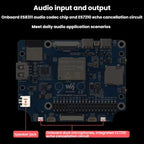 WAVESHARE 31523 ESP32-P4 Touch Circular LCD Screen Development Board, ESP32-P4-WIFI6-Touch-LCD-3.4C, ESP32-P4-WIFI6-Touch-LCD-4C