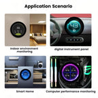 WAVESHARE 31523 ESP32-P4 Touch Circular LCD Screen Development Board, ESP32-P4-WIFI6-Touch-LCD-3.4C, ESP32-P4-WIFI6-Touch-LCD-4C