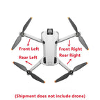 For DJI Mini 4 Pro Drones Arm With Motor Repair Parts, Left Front, Right Front, Left Rear, Right Rear