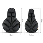 WEST BIKING YP0801259-260 Universal Heat Dissipating Inflatable Bicycle Seat Cover Cycling Mountain Bike Airbag Seat Cover, Small, Large