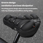 WEST BIKING YP0801259-260 Universal Heat Dissipating Inflatable Bicycle Seat Cover Cycling Mountain Bike Airbag Seat Cover, Small, Large