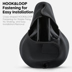 WEST BIKING YP0801259-260 Universal Heat Dissipating Inflatable Bicycle Seat Cover Cycling Mountain Bike Airbag Seat Cover, Small, Large