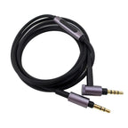 3.5mm Headphone Audio Cable, For Sony WH-1000XM3 / WH-1000XM2 / WH-1000XM4 / WH-H900N / WH-H800, 1.5m Wire Control, 1.5m Direct