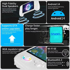 ANBERNIC RG557 Handheld Game Console 5.48-Inch AMOLED Screen Android 14 Video Game Player, 12+128G, 12+256G
