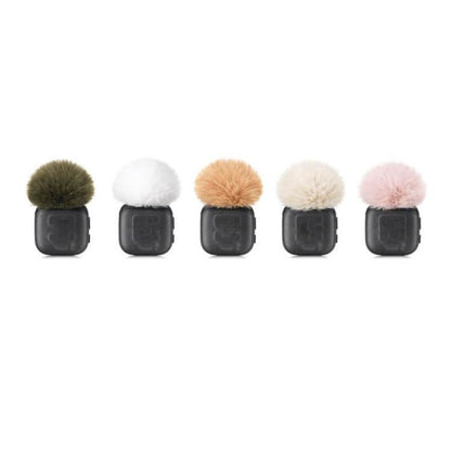 5pcs Original Multi-Color Windscreens for DJI Mic 3, Windscreens