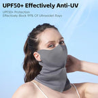 WEST BIKING Full-Face Neck Protection Sun Mask Ice-Silk UV-Protective Face Cover UV-Blocking Cycling Mask, One Size