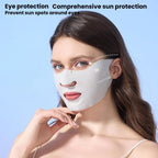 WEST BIKING ummer Ice Silk UV-Protective Mask UV-Blocking Cycling Face Cover, One Size