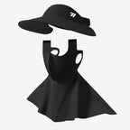 WEST BIKING 3 In 1 UV-Protective Cooling Mesh Breathable Detachable Sun Hat Face Mask Neck Scarf, One Size
