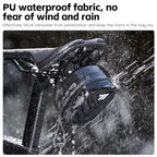 WEST BIKING Bicycle Hard-Shell Tail Bag Waterproof Quick-Release Cycling Bag, YP0707419