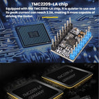 TMC2209 Driver High-Current High-Microstepping Replacement For 2208, A4988, LV8729 3D Printer Accessory