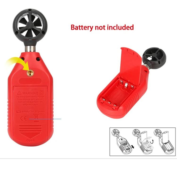 Digital Anemometer Wind Speed Meter 12-Level Dynamic Indicator, UNI-T UT363, UNI-T UT363BT