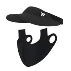 WEST BIKING 2 In 1 Outdoor Sports Sun Protection Mask UV-Blocking Sun Hat Cycling Breathable Face Cover, One Size