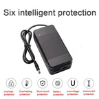 42V 4A DC Interface Electric Scooter Charger Fan Type 36V Lithium Battery Charger, US Plug, EU Plug, UK Plug, AU Plug