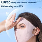 WEST BIKING Sports Cycling Face Mask Ice Silk Breathable Sun Protection Mask, One Size