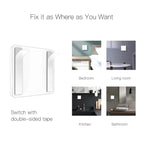 Graffiti Smart Home Wireless Scene Switch APP Timer 4-Button Adhesive Smart Switch, 4-Buttons