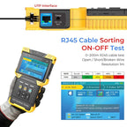 DT-T71 Network Engineering Tester Coaxial AHD/CVI/TVI Video Surveillance Tester, EU Plug, US Plug, UK Plug, AU Plug