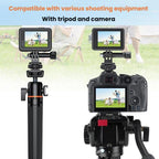 VRIG AC24 1/4 Cold Shoe Mount to Action Camera Adapter Cold Shoe Base F External Camera Tripod
