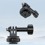 VRIG AC24 1/4 Cold Shoe Mount to Action Camera Adapter Cold Shoe Base F External Camera Tripod