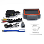 5300ACT 5 Inch HD Surveillance Tester Analog/Coaxial AHD/TVI/CVI Supports 8MP Engineering Tool, US Plug, EU Plug, UK Plug, AU Plug