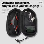 WEST BIKING Bicycle Glasses Hard Case Storage Bag Top Tube Bag Portable Crossbar Bag, YP0719454