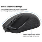 Little Kangaroo DS-911 1200DPI Ambidextrous Wired Laptop Mouse Desktop Mouse For Office & Home Use, DS-911 PS2 Round Port, DS-911 USB
