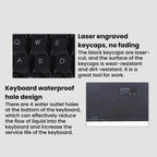 Little Kangaroo DS-8500 Laptop Wired Keyboard With Touchpad, PS2 With Ears, USB With Ears, PS2 Without Ears, USB Without Ears