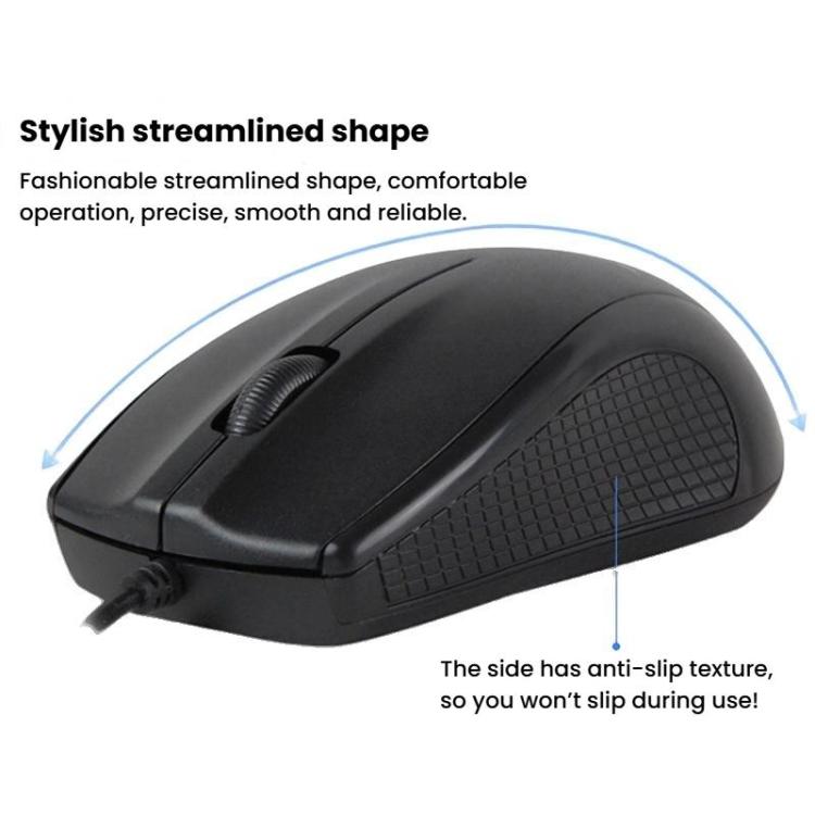 Little Kangaroo DS-9821 DS-911 Laptop Industrial Wired Keyboard And Mouse Set, USB, PS2