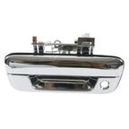 For Isuzu D-MAX Electroplating Car Tailgate Handle, With Keyhole, Without Keyhole