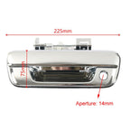 For Isuzu D-MAX Electroplating Car Tailgate Handle, With Keyhole, Without Keyhole