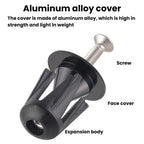 For 22-24mm Handlebar 1pair Bicycle Expanding Locking Aluminum Alloy Bar End Plug Cycling Accessories