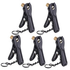 5pcs Schrader To Presta Valve Adapter Clip Portable Presta Valve Inflation Adapter