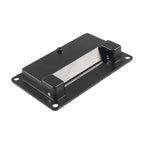 Recessed Foldable Invisible Handle for RV Boat Deck Hatches, Black, Black with Screws, Silver, Silver with Screws