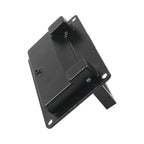 Recessed Foldable Invisible Handle for RV Boat Deck Hatches, Black, Black with Screws, Silver, Silver with Screws