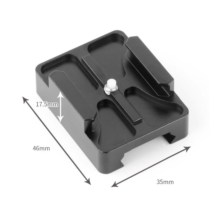 FEICHAO Sports Camera Mini Rail Mounting Base 20mm Rail Mounting Bracket