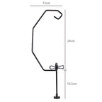 COOL CAMP CF-LT012 Outdoor Mosquito Repellent Incense Clip Lamp Stand Magnetic Camping Light Pole