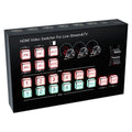 4 In 2 Out HDMI Guide Switchboard Type-C Capture Port OSD Display Game Switcher, EU Plug, UK Plug, US Plug