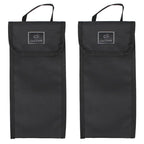 COOL CAMP F-3014 2pcs Outdoor Camping Tent Peg Storage Bag Rectangular Handheld Tool Bag