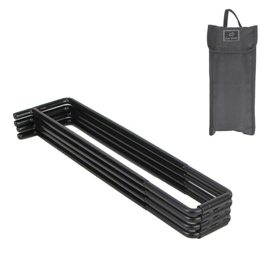 COOL CAMP CF-7001 Outdoor Camping Folding Storage Rack Camping Water Bucket Base Support Mat